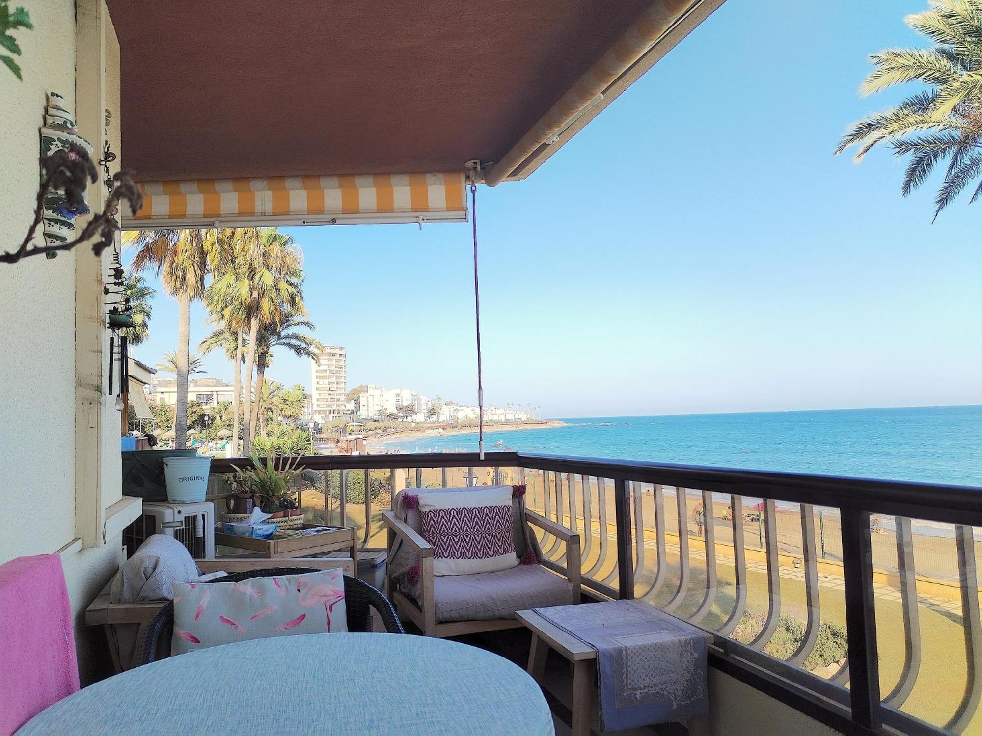 Casa Mar Apartamento Front Beach Con Wifi, Piscina, Padel Y Tenis - Lubina Del Sol Sitio de Calahonda Zewnętrze zdjęcie