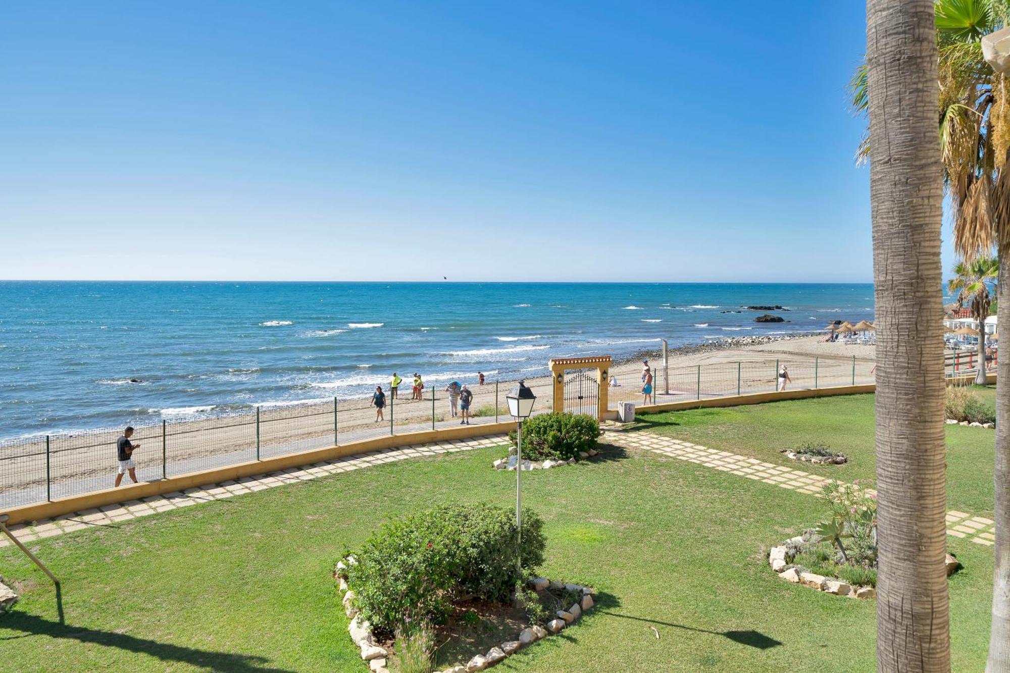 Casa Mar Apartamento Front Beach Con Wifi, Piscina, Padel Y Tenis - Lubina Del Sol Sitio de Calahonda Zewnętrze zdjęcie