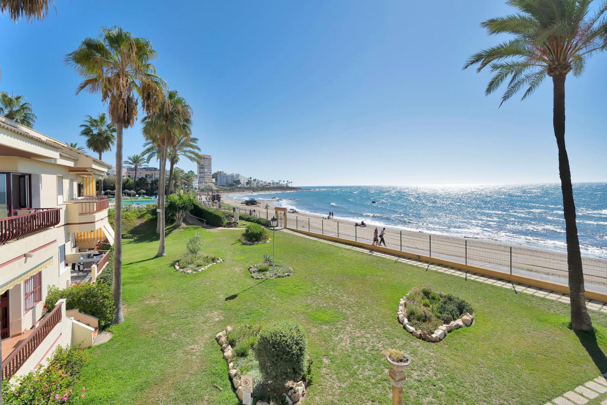 Casa Mar Apartamento Front Beach Con Wifi, Piscina, Padel Y Tenis - Lubina Del Sol Sitio de Calahonda Zewnętrze zdjęcie