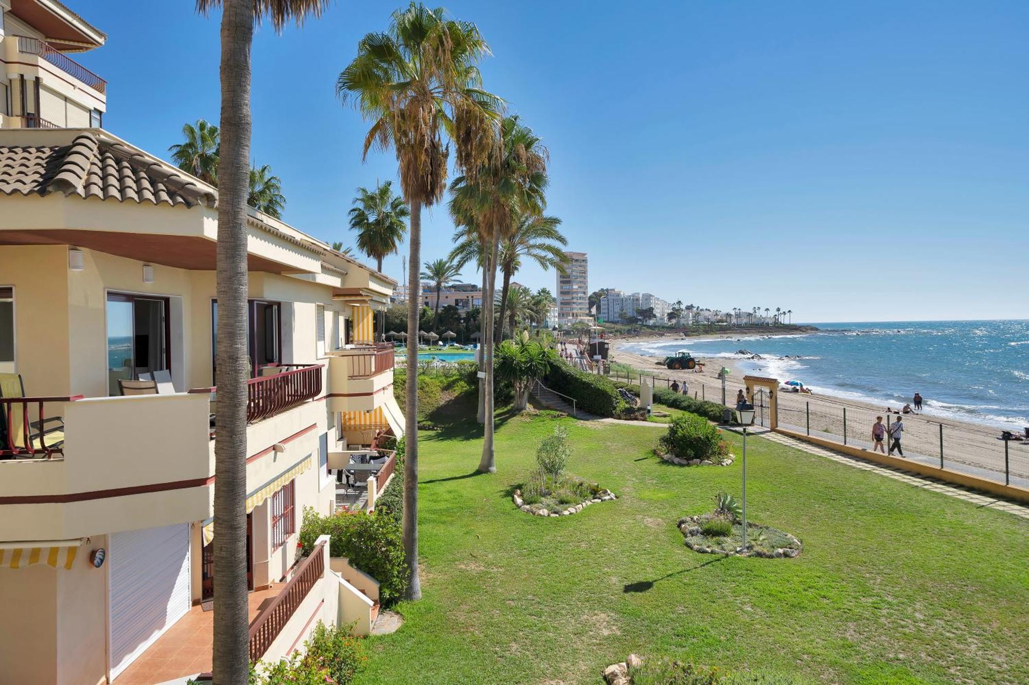 Casa Mar Apartamento Front Beach Con Wifi, Piscina, Padel Y Tenis - Lubina Del Sol Sitio de Calahonda Zewnętrze zdjęcie