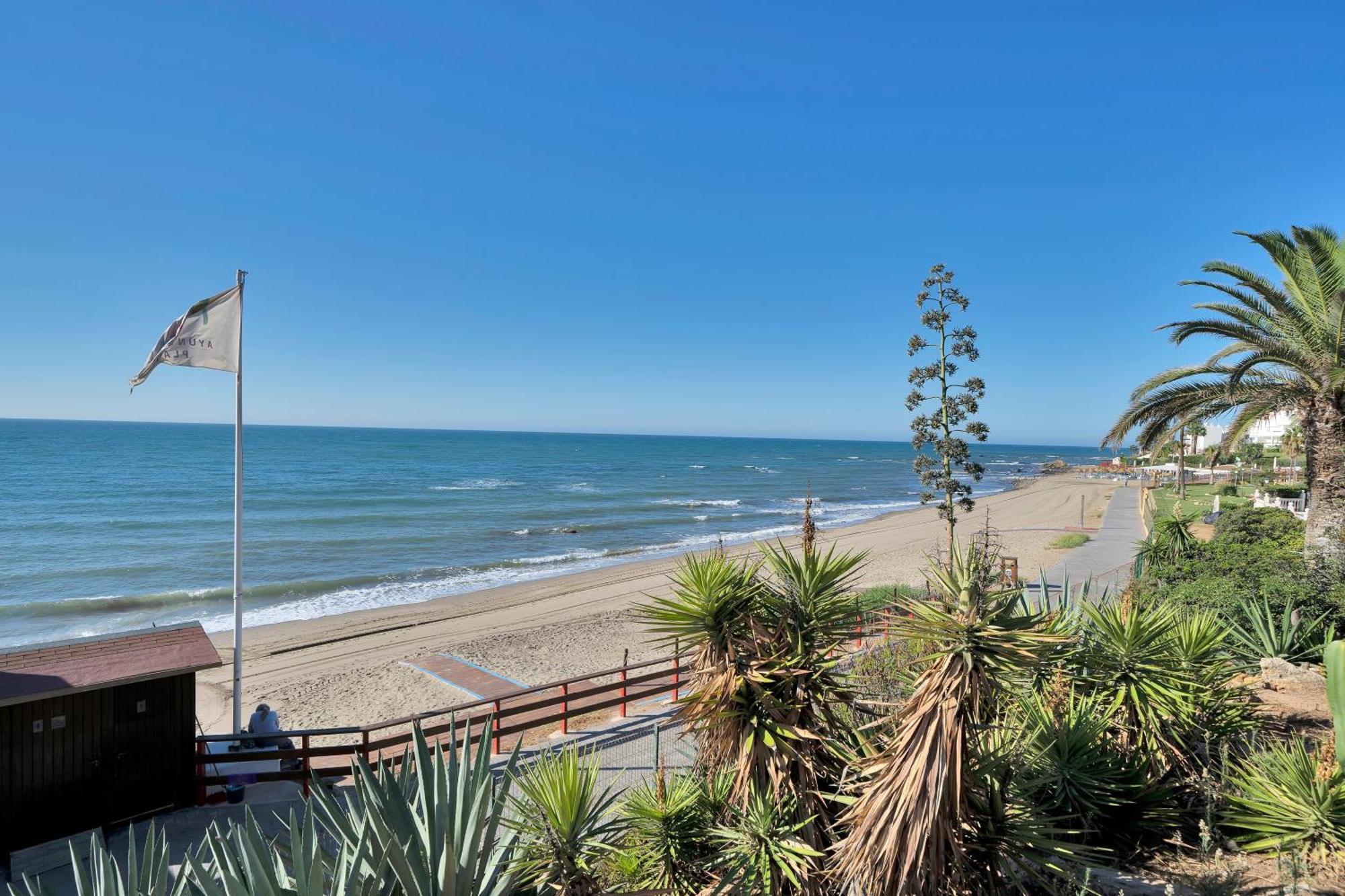 Casa Mar Apartamento Front Beach Con Wifi, Piscina, Padel Y Tenis - Lubina Del Sol Sitio de Calahonda Zewnętrze zdjęcie
