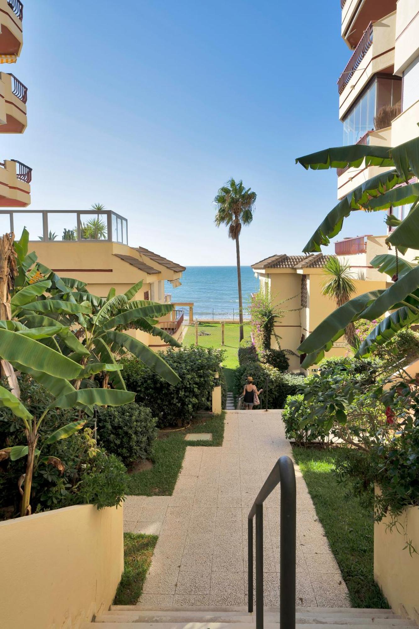 Casa Mar Apartamento Front Beach Con Wifi, Piscina, Padel Y Tenis - Lubina Del Sol Sitio de Calahonda Zewnętrze zdjęcie