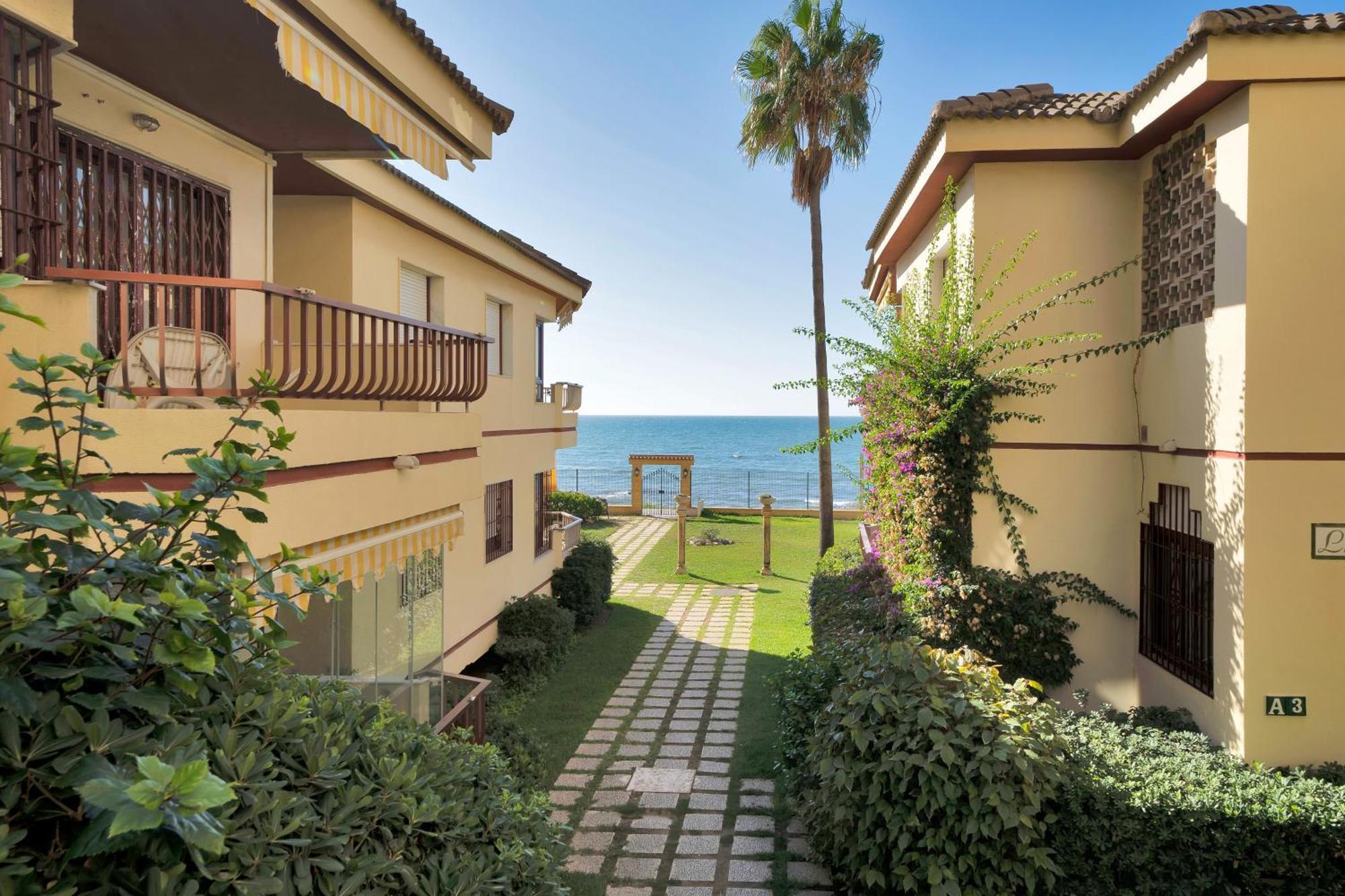Casa Mar Apartamento Front Beach Con Wifi, Piscina, Padel Y Tenis - Lubina Del Sol Sitio de Calahonda Zewnętrze zdjęcie