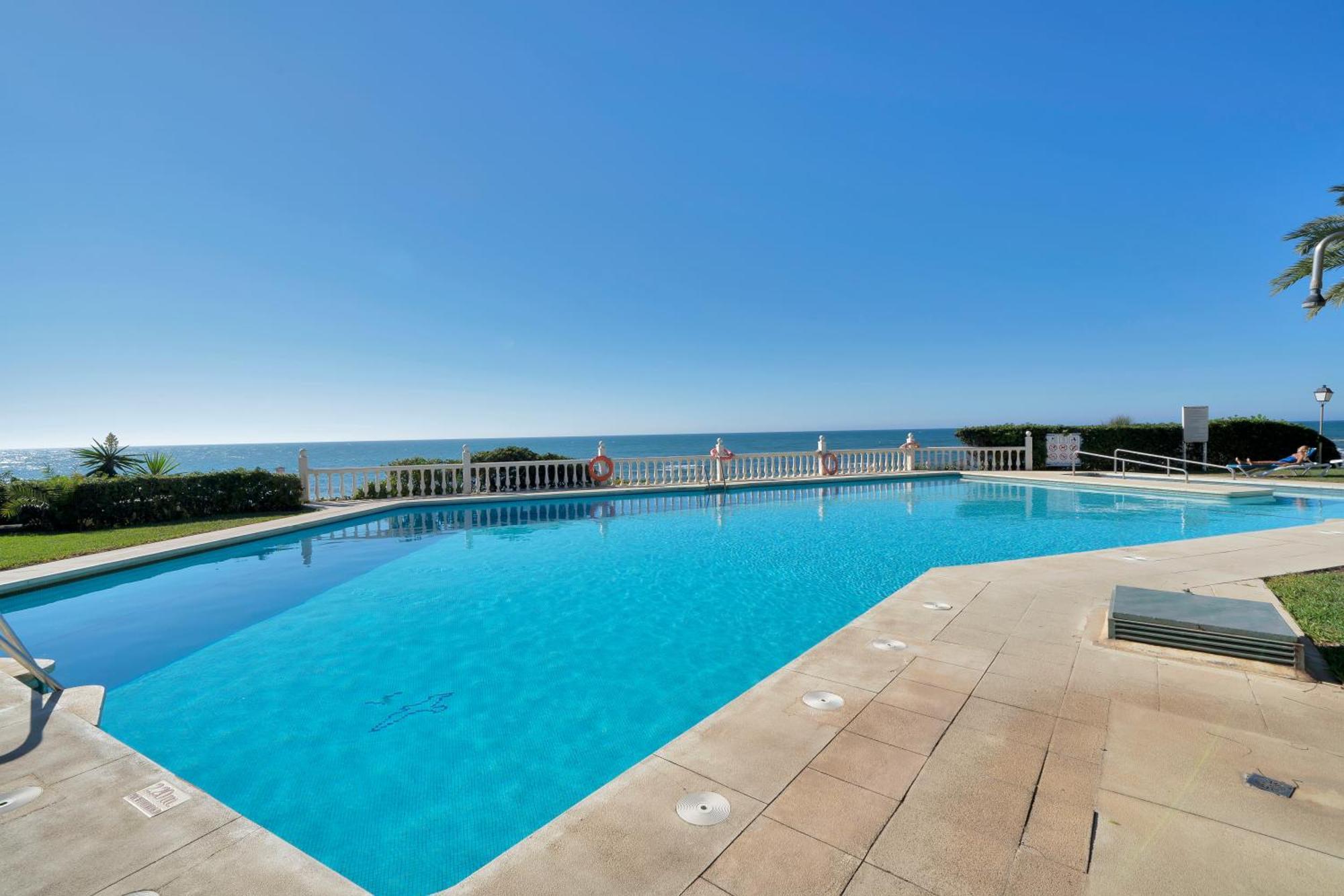 Casa Mar Apartamento Front Beach Con Wifi, Piscina, Padel Y Tenis - Lubina Del Sol Sitio de Calahonda Zewnętrze zdjęcie