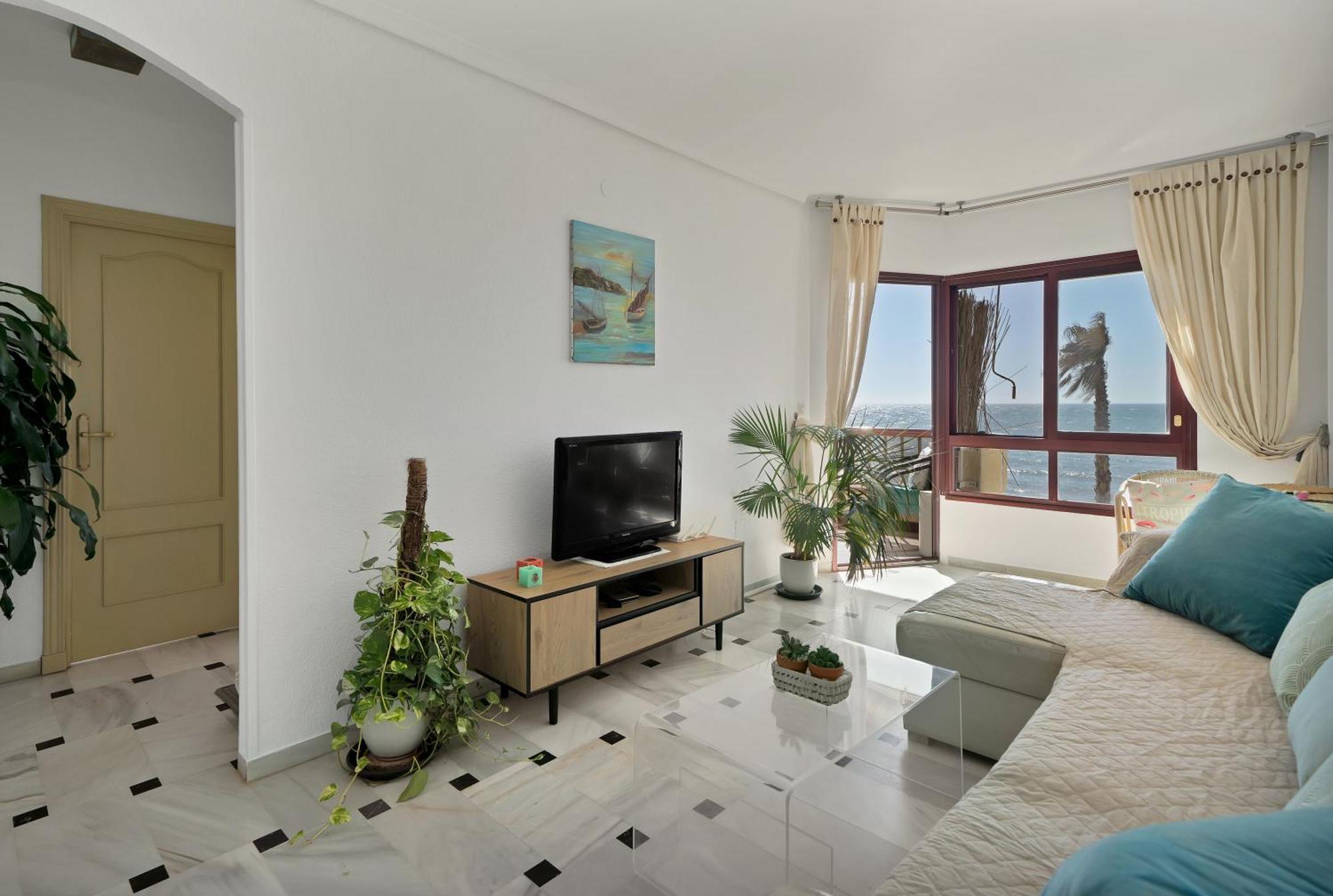 Casa Mar Apartamento Front Beach Con Wifi, Piscina, Padel Y Tenis - Lubina Del Sol Sitio de Calahonda Zewnętrze zdjęcie