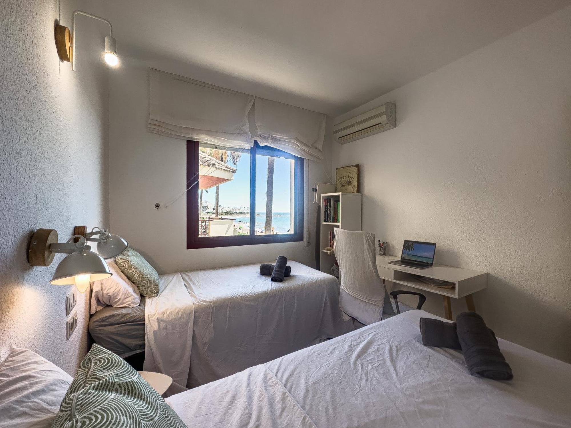 Casa Mar Apartamento Front Beach Con Wifi, Piscina, Padel Y Tenis - Lubina Del Sol Sitio de Calahonda Zewnętrze zdjęcie